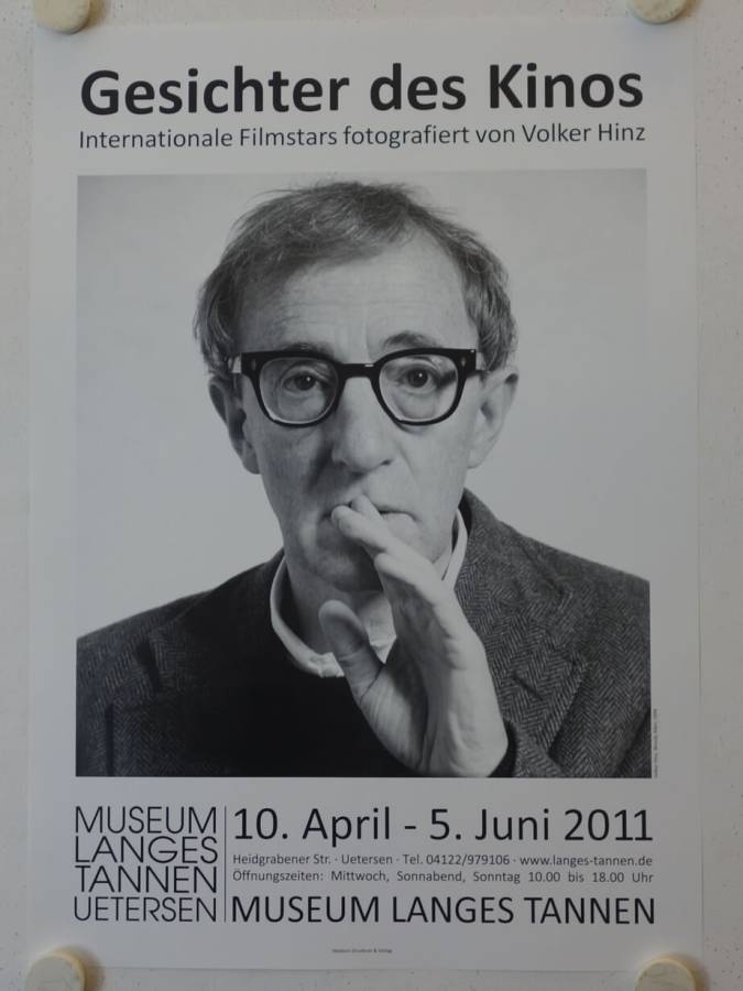 Volker Hinz - Gesichter des Kinos originales deutsches A2 Ausstellungsplakat